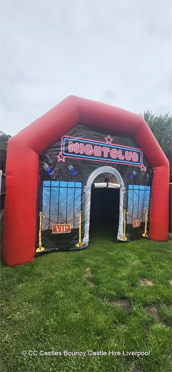 Inflatable Nightclub 15x20ft - Bouncy Castle Hire in Liverpool | CC ...